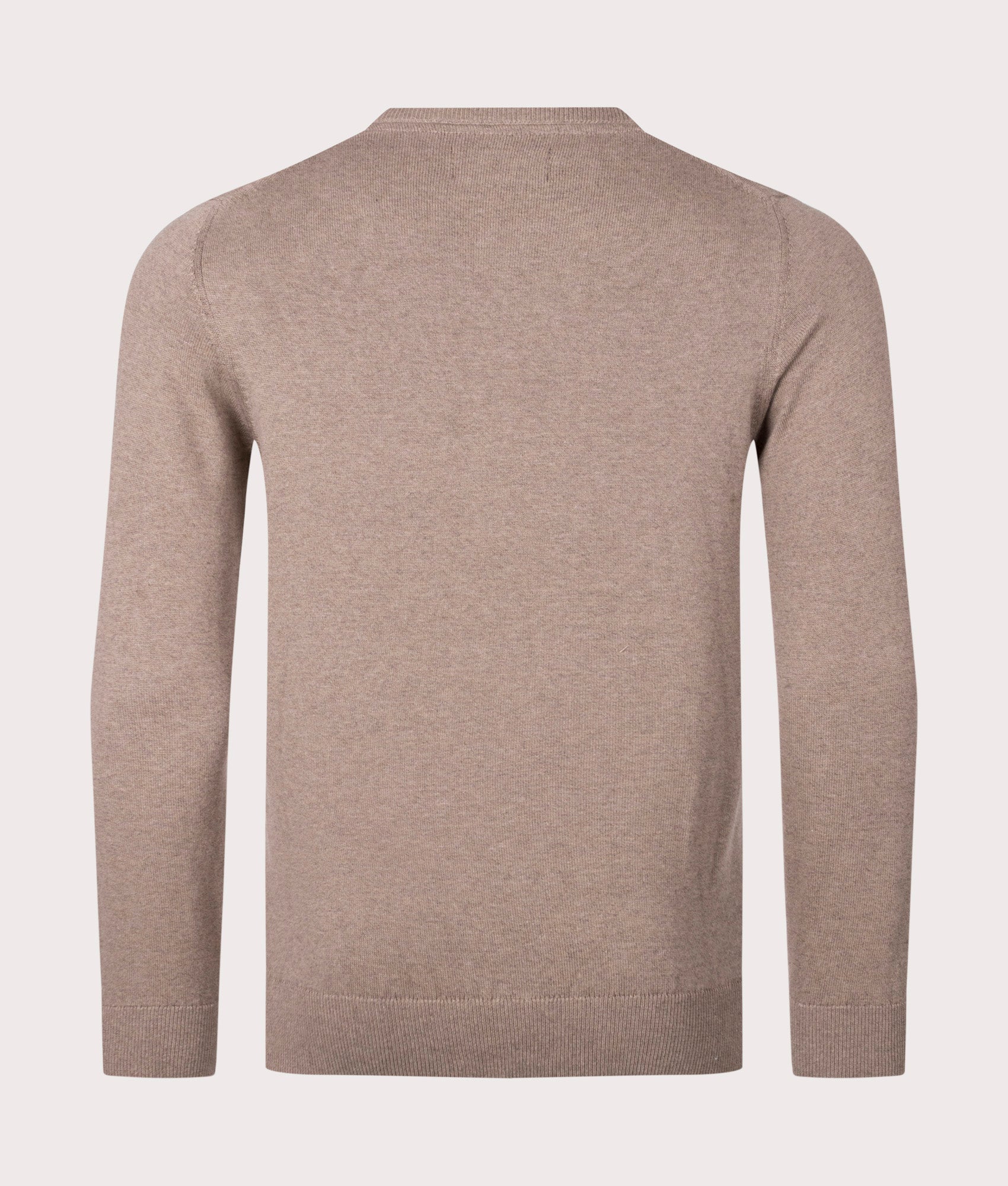 Pima-Cotton-Crew-Neck-Jumper-Military-Brown-Barbour-Lifestyle-EQVVS