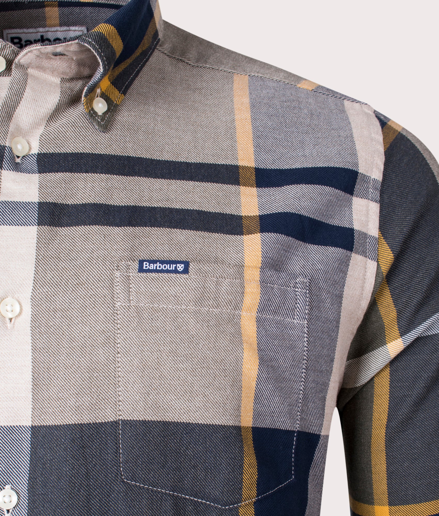 Dunoon Tailored Shirt Forest Mint Barbour Lifestyle EQVVS