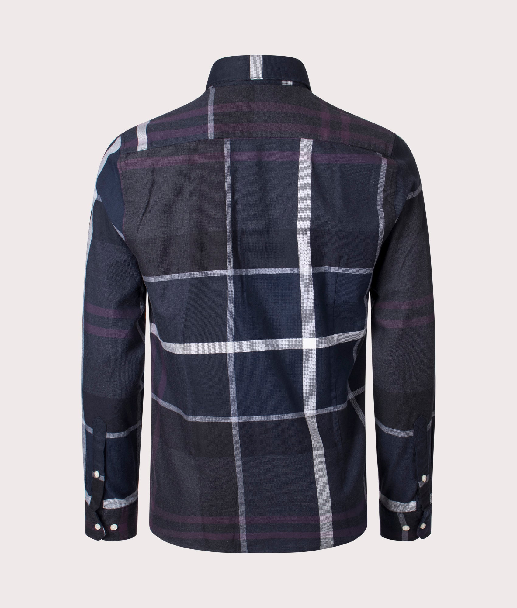 Dunoon-Shirt-Barbour-EQVVS-Navy-Back