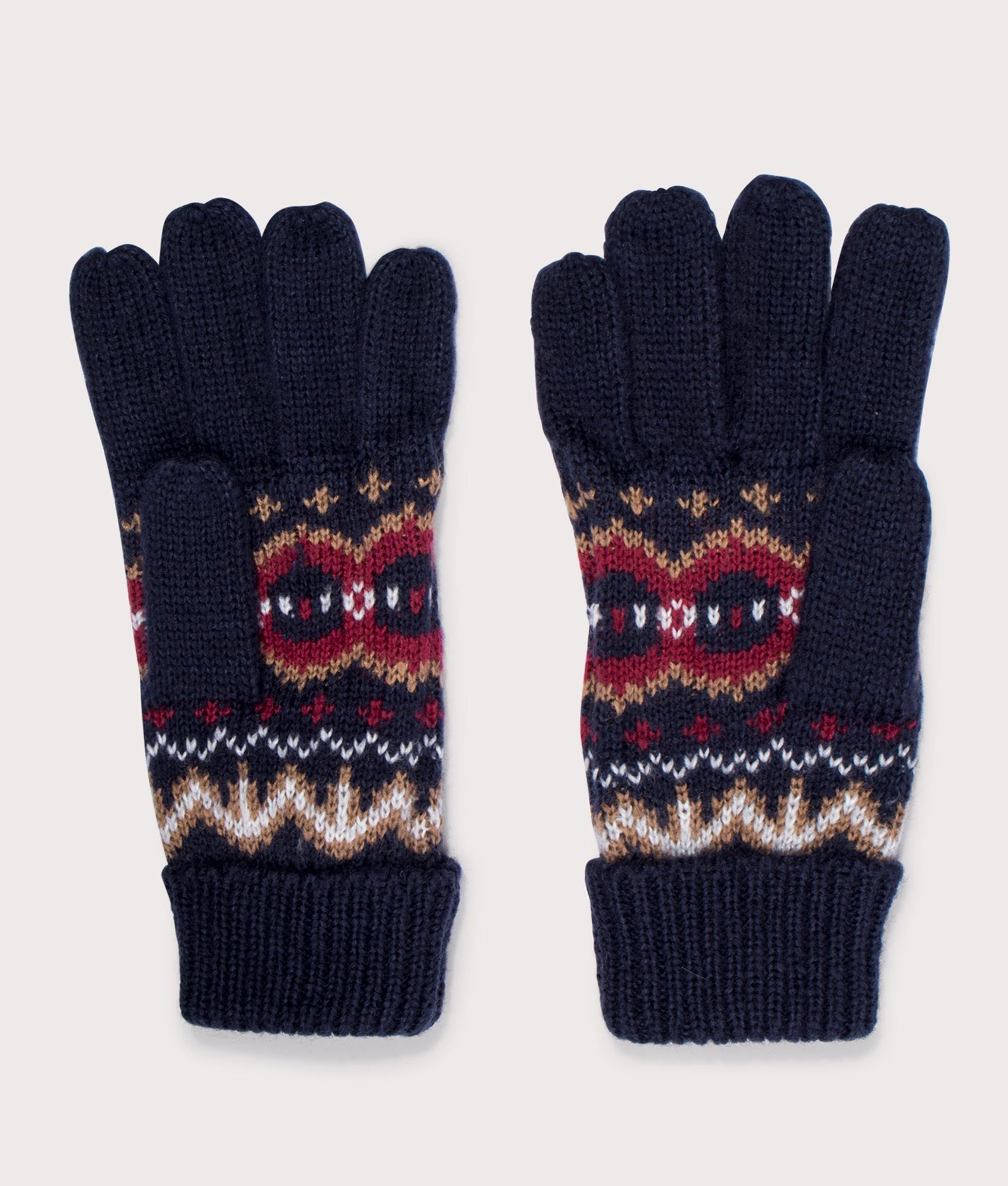 Case-Fair-Isle-Gloves-Cranberry-Barbour-Lifestyle-EQVVS