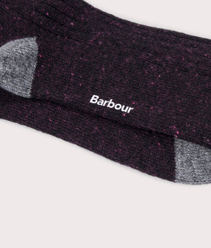 Houghton-Socks-Fig/Asphalt-Barbour-Lifestyle-EQVVS