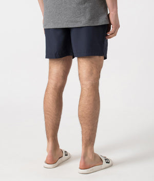 Logo 5" Swim Short Navy Barbour EQVVS back 