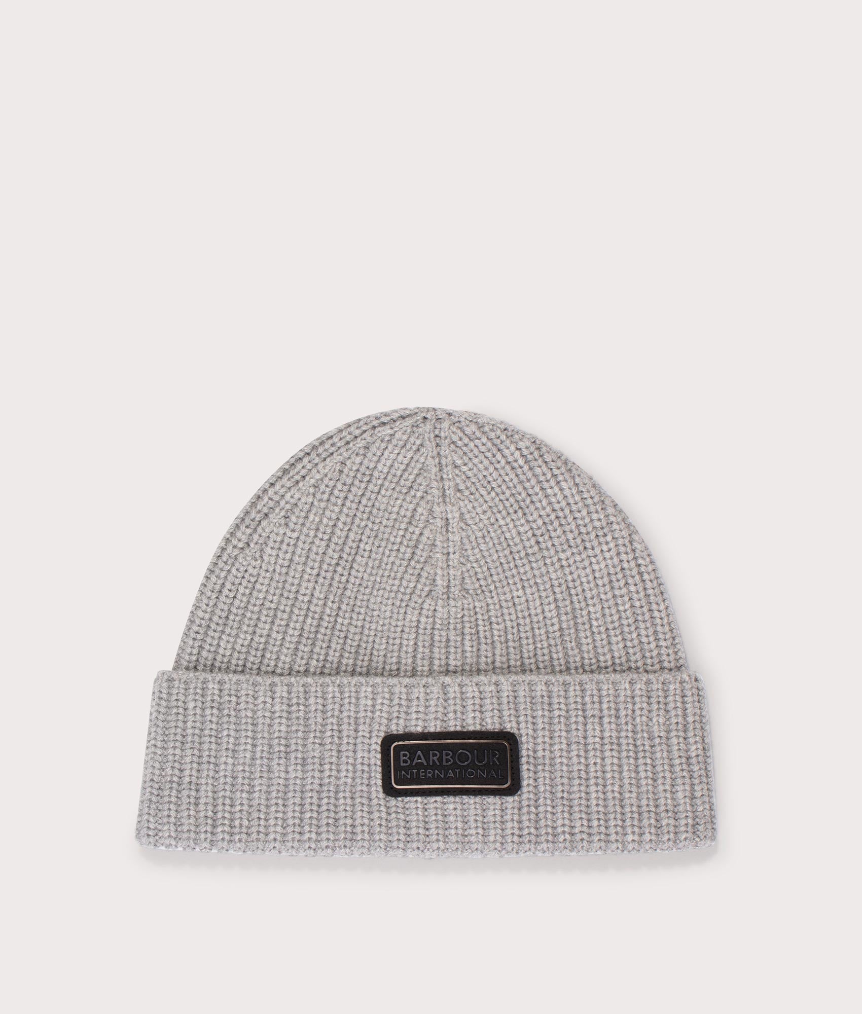 The Sweeper Beanie & Scarf Gift Set in Grey. EQVVS Beanie Shot.