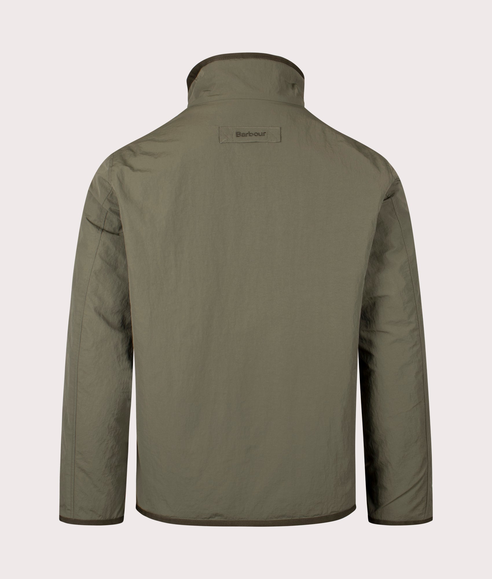 Reversible Fleece Jacket by Barbour in Fern. Shot by EQVVS. Back shot.