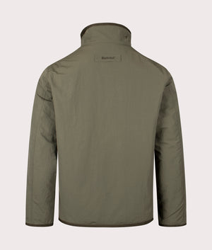 Reversible Fleece Jacket by Barbour in Fern. Shot by EQVVS. Back shot.
