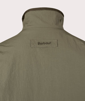 Reversible Fleece Jacket by Barbour in Fern. Shot by EQVVS. Back detail shot.