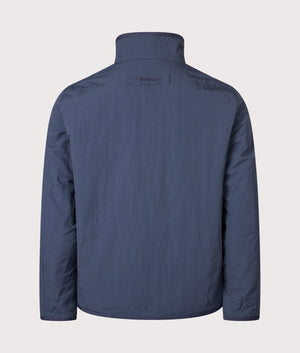 Reversible Fleece Jacket in Navy | Barbour Lifestyle | Shot at EQVVS | Back outer shot 