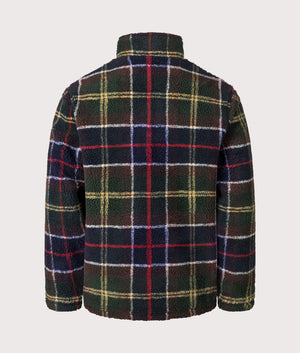 Tartan Fleece Zip Through Jacket in Classic Tartan | Barbour Lifestyle | Shot at EQVVS | Back shot 