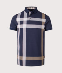Tailored Blaine Polo Shirt: NY94 Navy/Pine 
