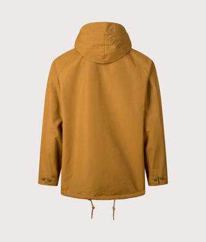 Re-Engineered Hooded Wading Spey Jacket in Bronze Brown | Barbour Lifestyle | Shot at EQVVS | Back shot 