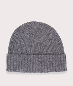 Carlton Beanie and Gloves Gift Set in Grey | Barbour Lifestyle | EQVVS | Beanie back shot 