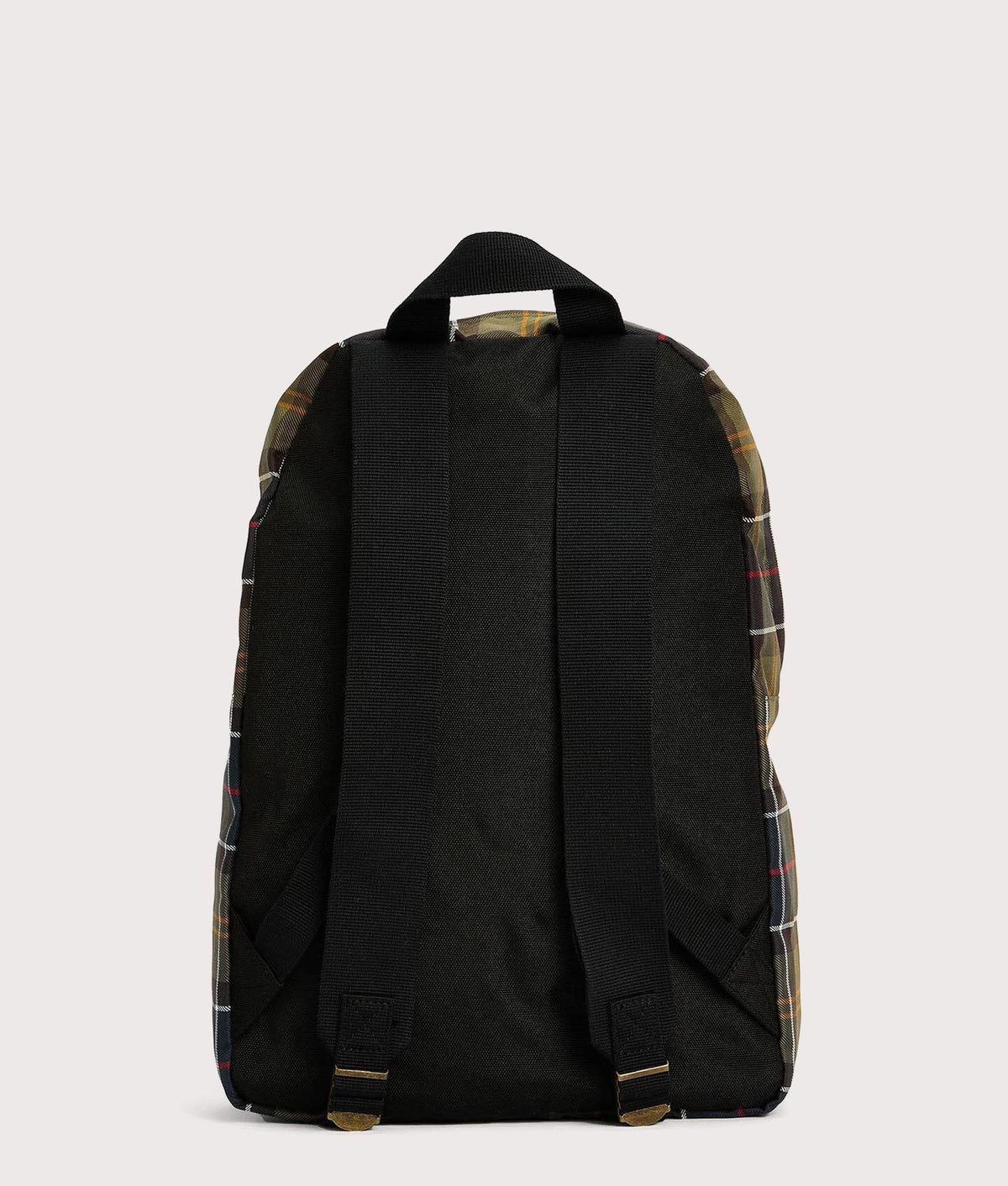 Barbour Lifestyle Torridon Tartan Backpack  in Classic Tartan at EQVVS Menswear. Back shot.