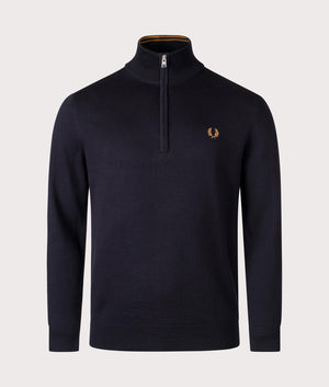 Fred perry jumper navy clearance