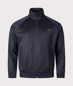 Contrast-Tape-Track-Jacket-U35-Black/Whisky-Brown-Fred-Perry-EQVVS