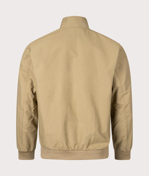 Fred Perry Brentham Jacket in Warm Stone Back Shot EQVVS 