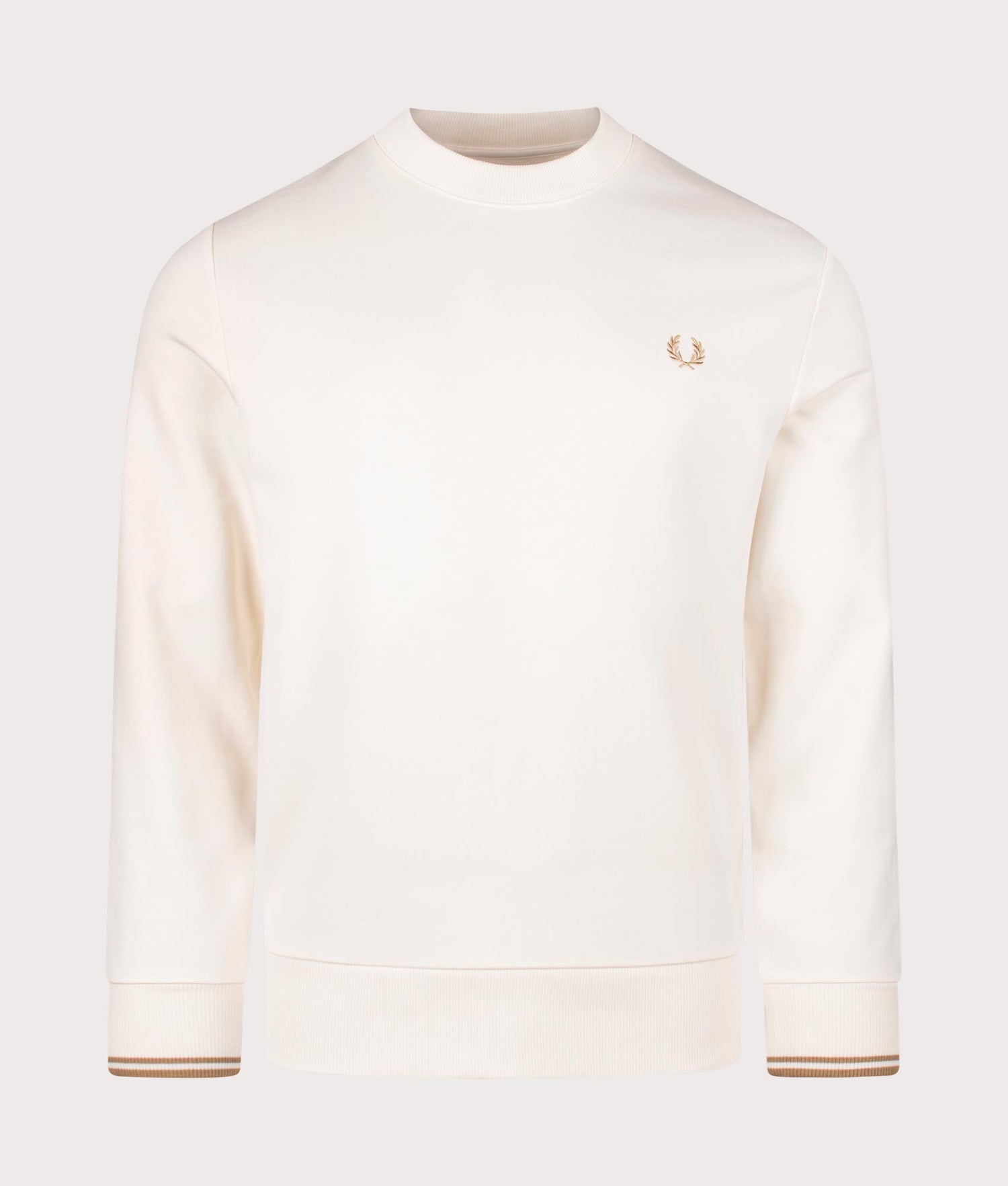 Crew Neck Sweatshirt Ecru | Fred Perry | EQVVS