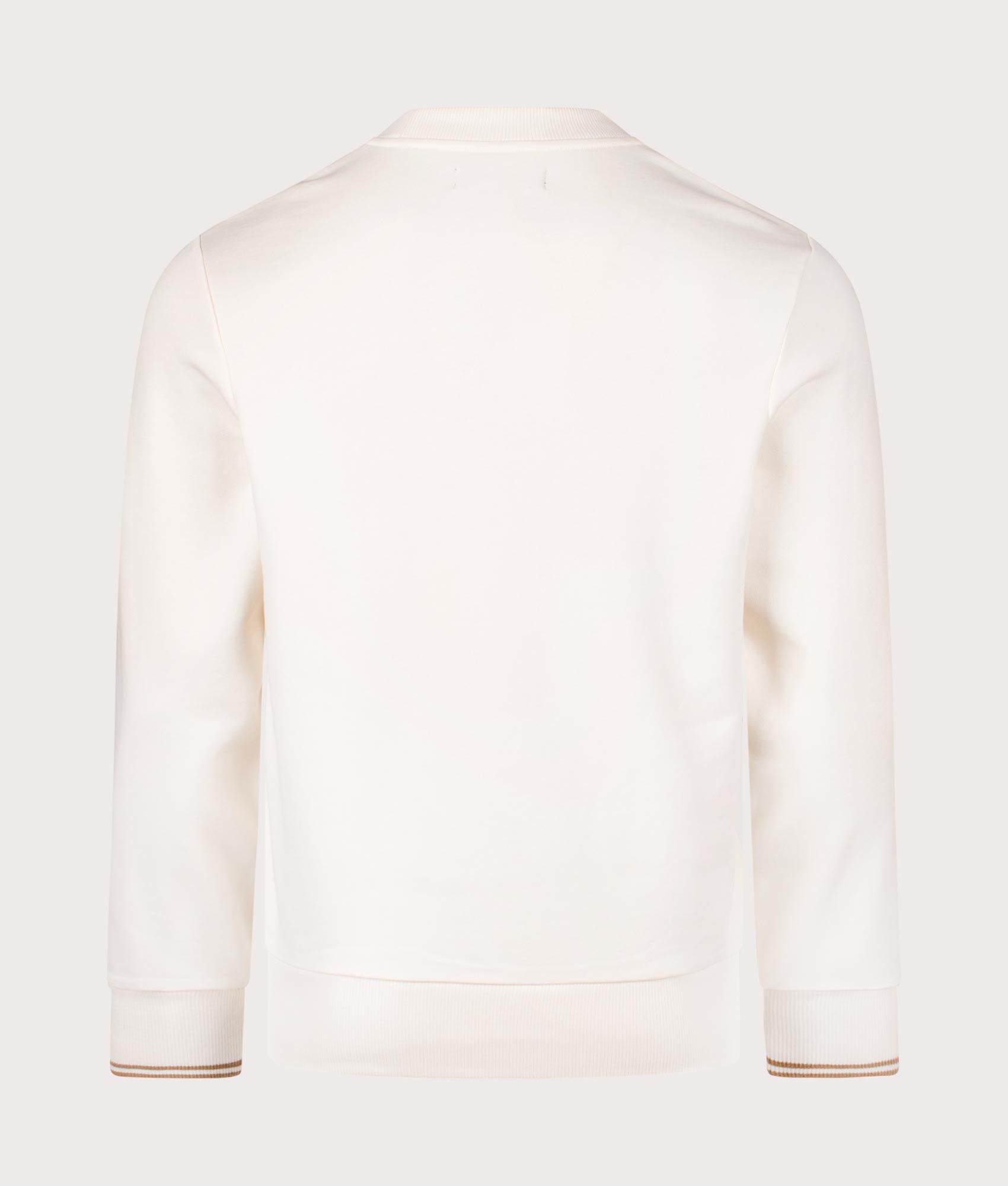 Crew Neck Sweatshirt Ecru | Fred Perry | EQVVS