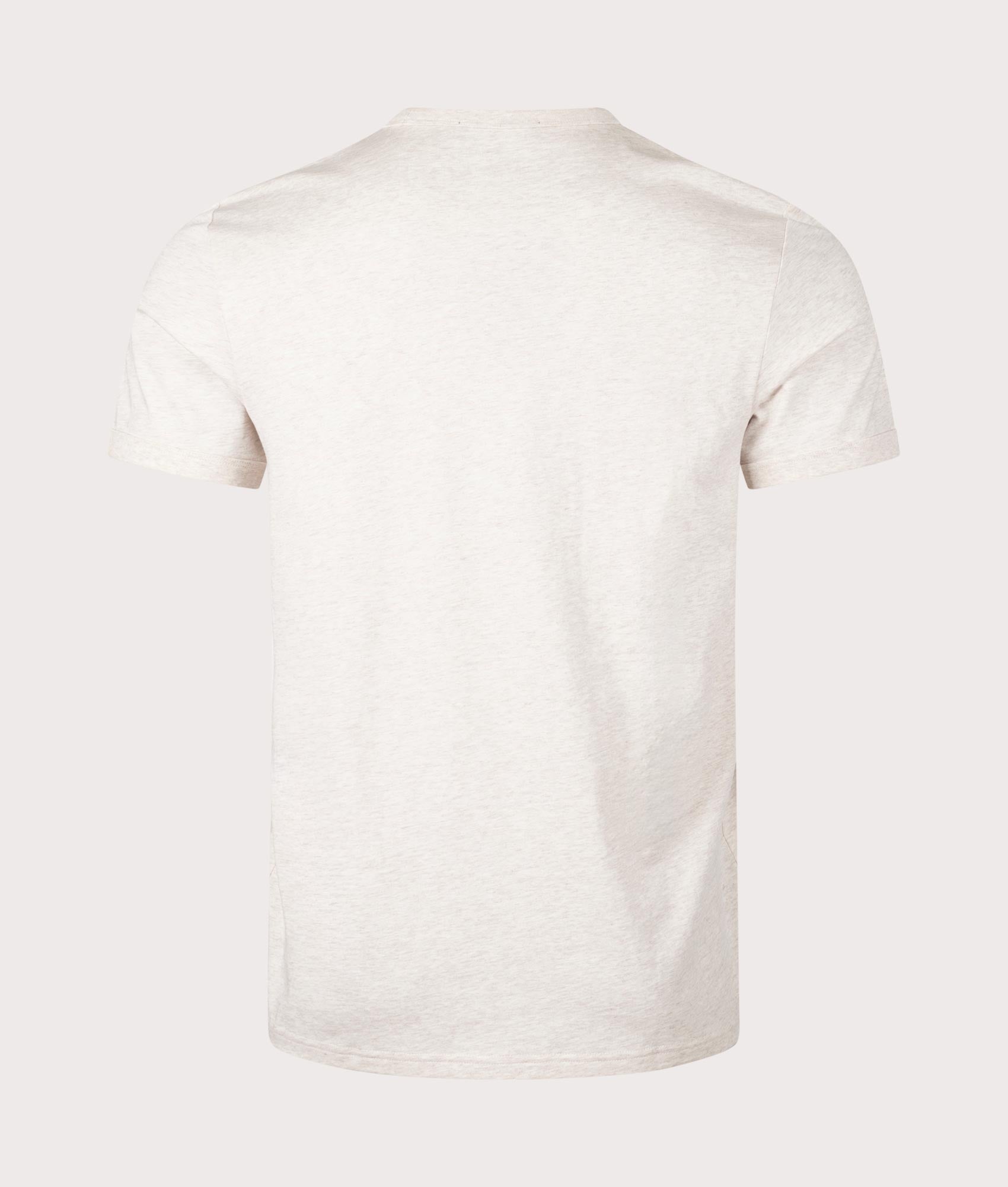 Ringer T-Shirt in Porridge Marl by Fred Perry. EQVVS Shot.