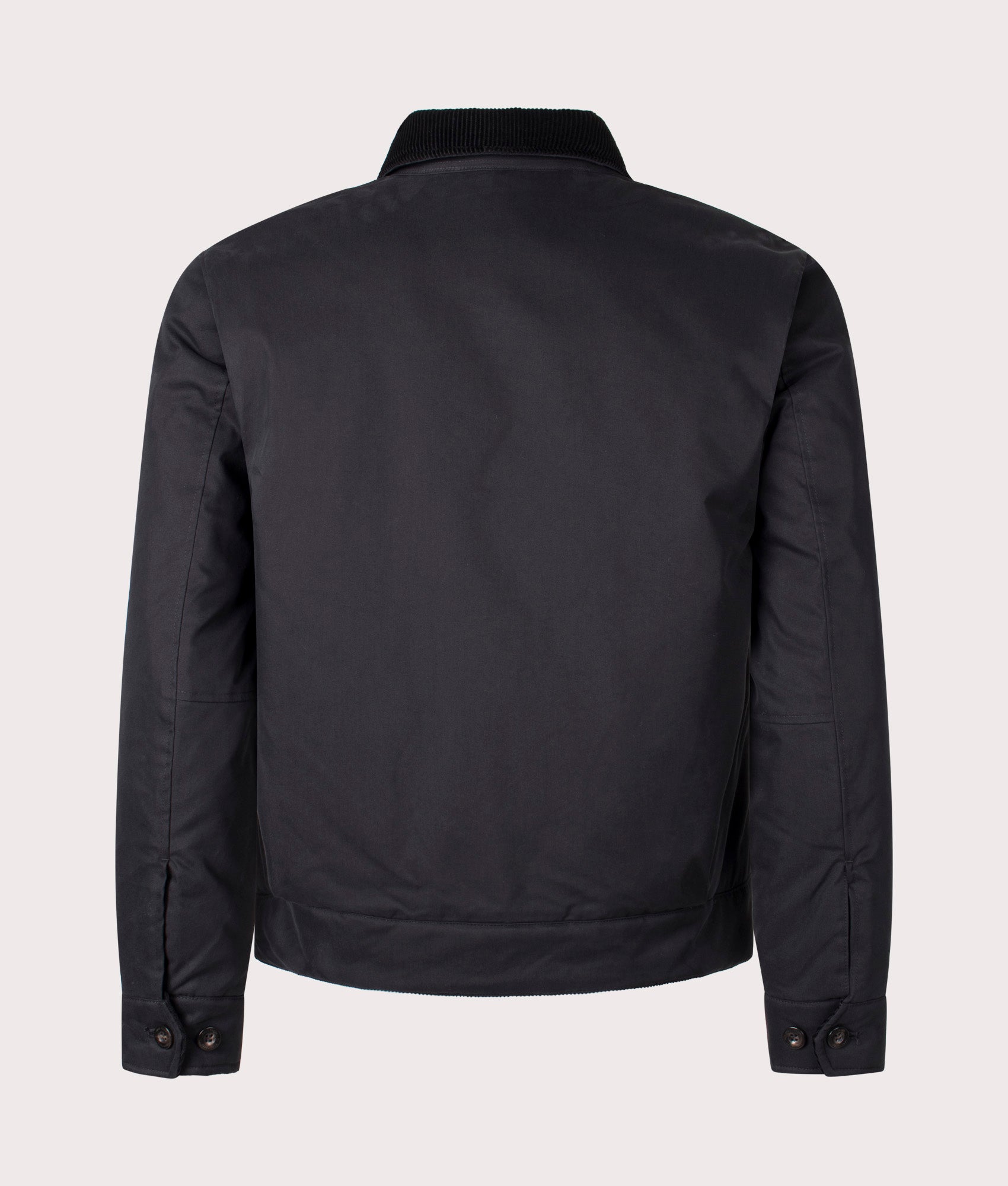 Caban Jacket Black Fred Perry. Shot at EQVVS. Reverse shot. 