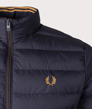 Insulated Jacket Navy Blue Fred Perry EQVVS - Main Image