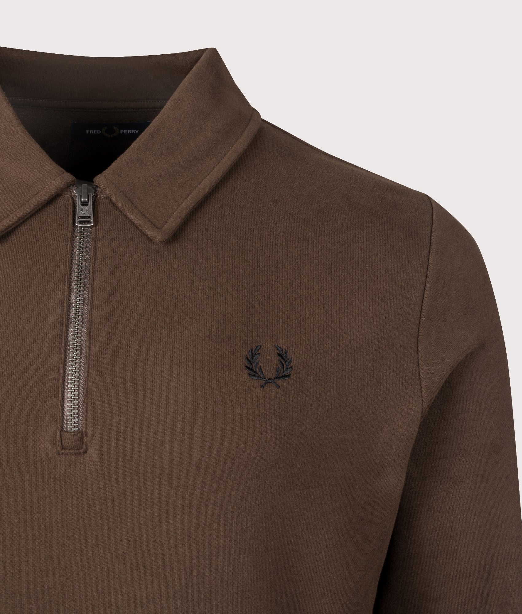 Regular Fit Quarter Zip Sweatshirt