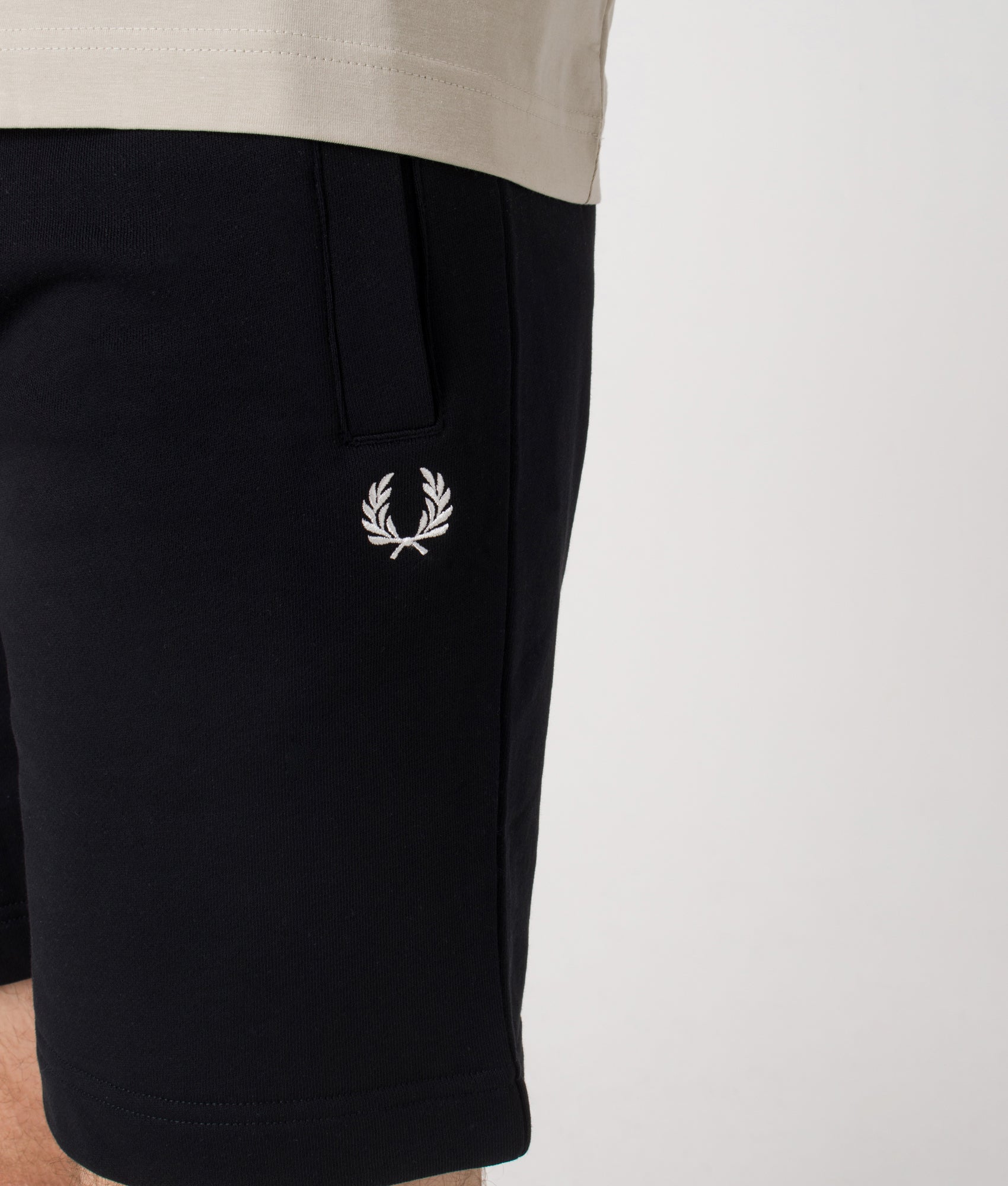Classic Sweat Shorts. shot by EQVVS. Detail shot.