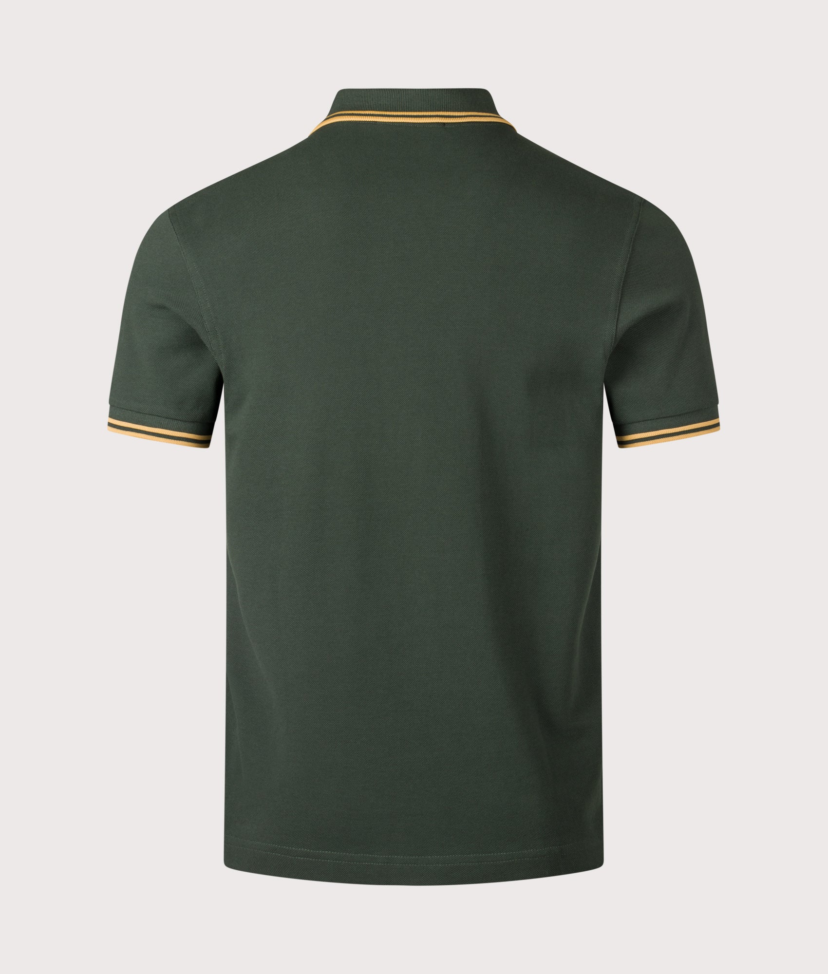Twin Tipped Fred Perry Polo Shirt. Shot by EQVVS. Back shot.