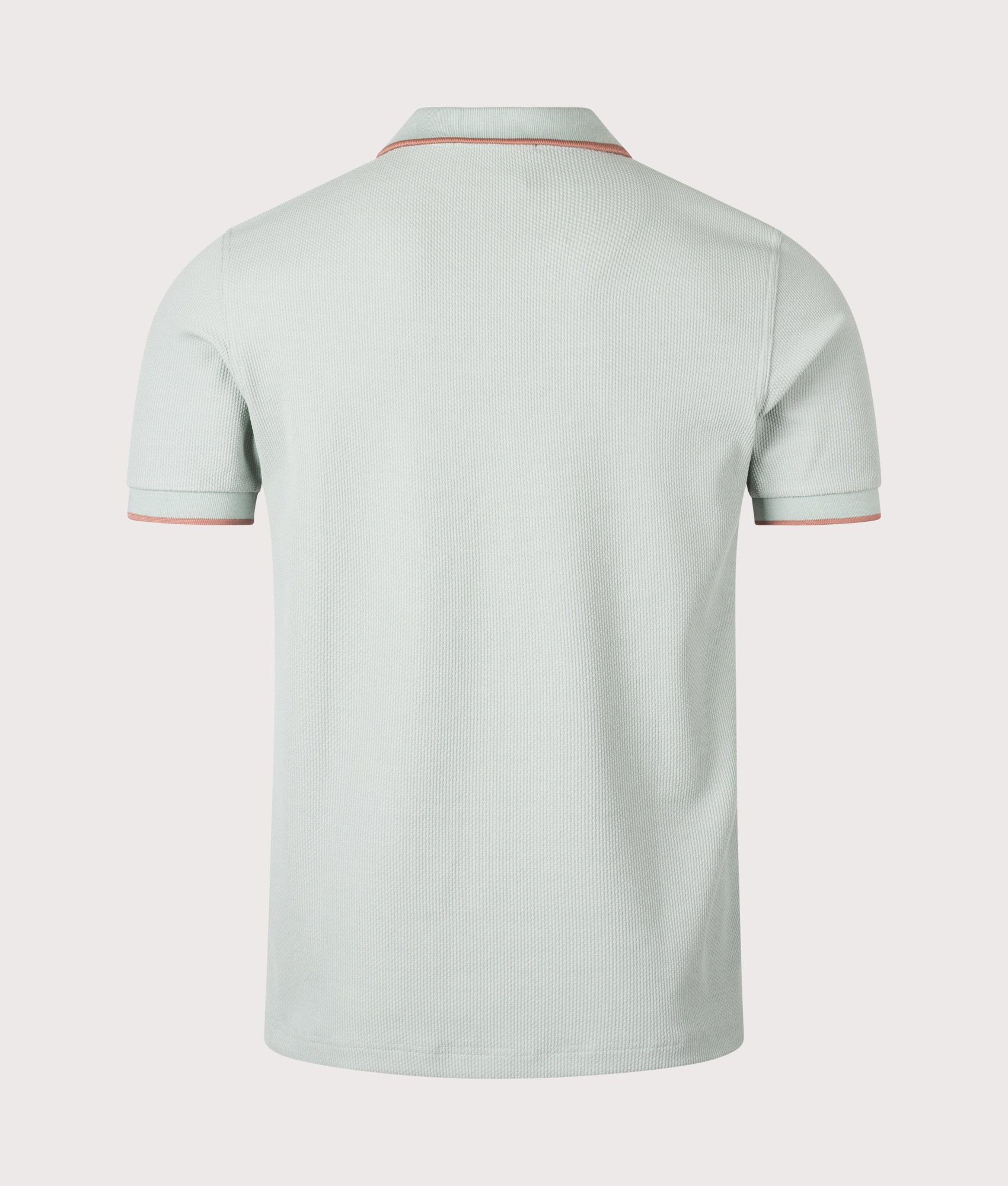 Textured Zip Neck Polo Shirt | Fred Perry | EQVVS Menswear