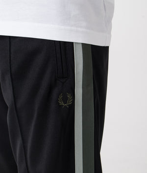 Two Colour Tape Track Pants in Black Fred Perry EQVVS