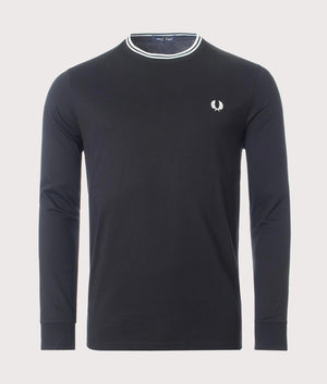 Long-Sleeve-Twin-Tipped-T-Shirt-Black-Fred-Perry-EQVVS
