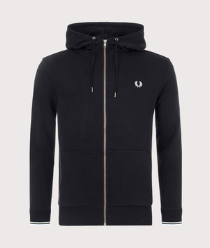 Zip-Through-Contrast-Tipped-Hoodie-Black-Fred-Perry-EQVVS