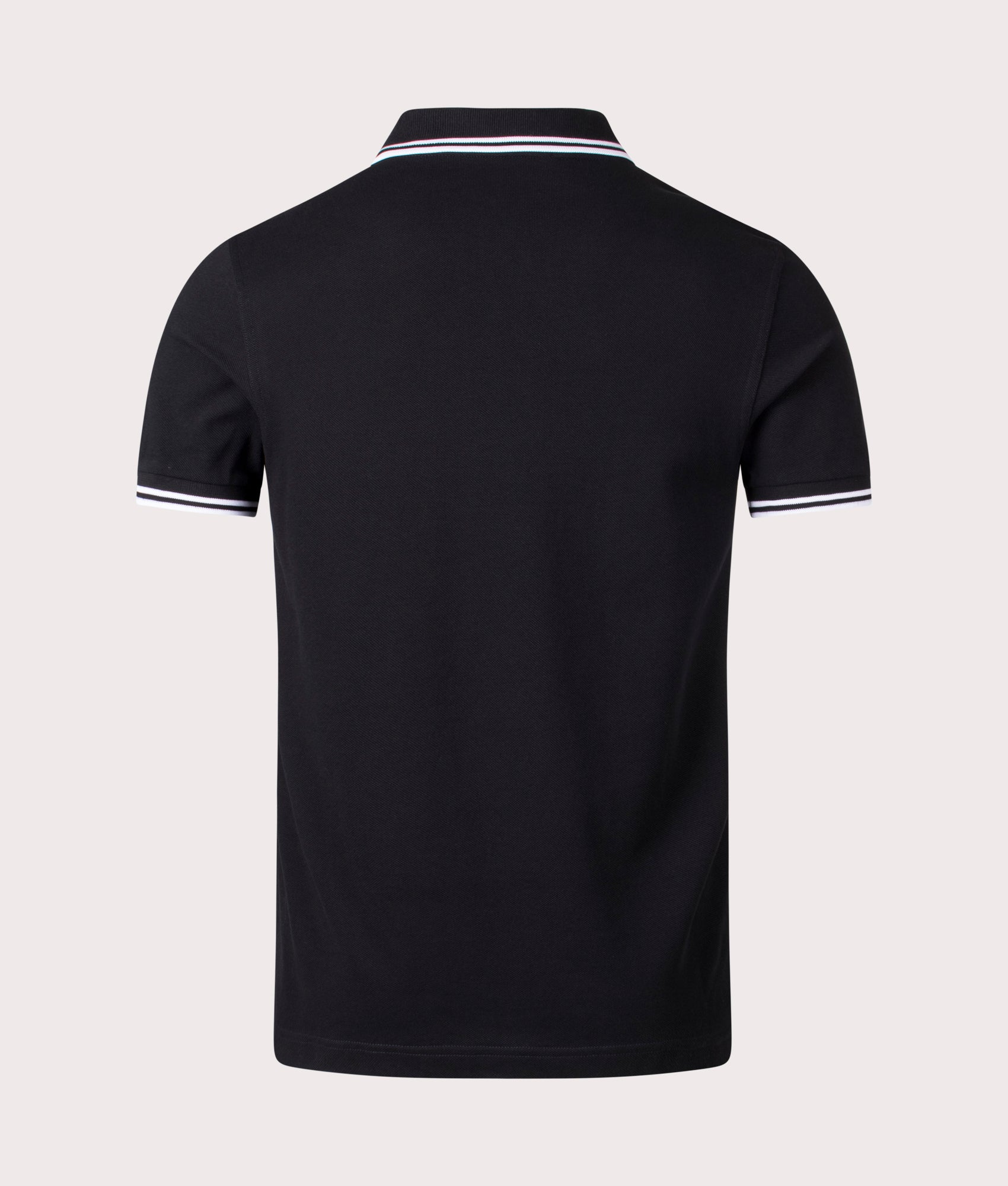 Twin Tipped Fred Perry Polo Shirt Black | Fred Perry | EQVVS