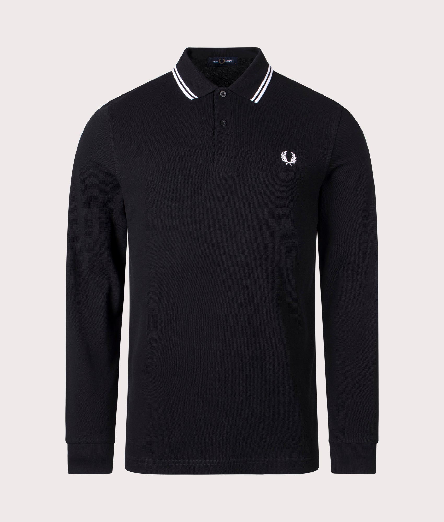 Regular Fit Long Sleeve Twin Tipped Polo Shirt | Fred Perry | EQVVS