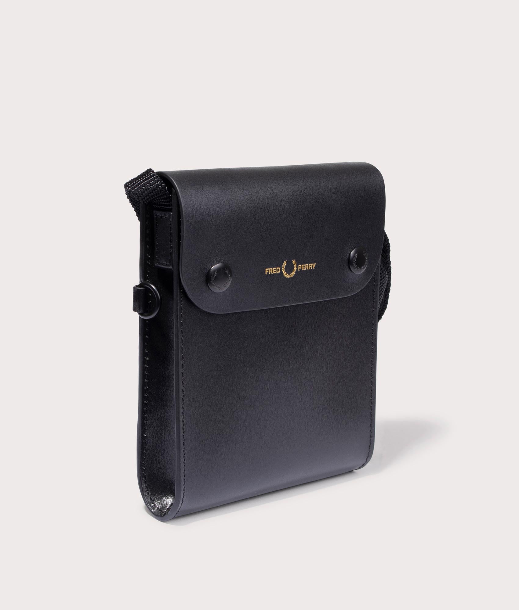 Fred Perry | Burnished Leather Pouch | EQVVS