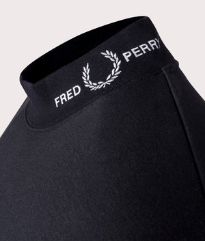 Branded-Collar-Sweatshirt-102-Black-Fred-Perry-EQVVS-Detail-Image