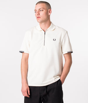 Quarter-Zip-Polo-Shirt-Ecru-Fred-Perry-EQVVS