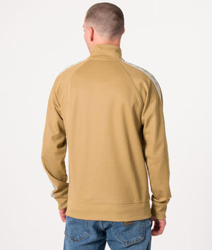 Quarter-Zip-Taped-Track-Top-Warm-Stone-Fred-Perry-EQVVS