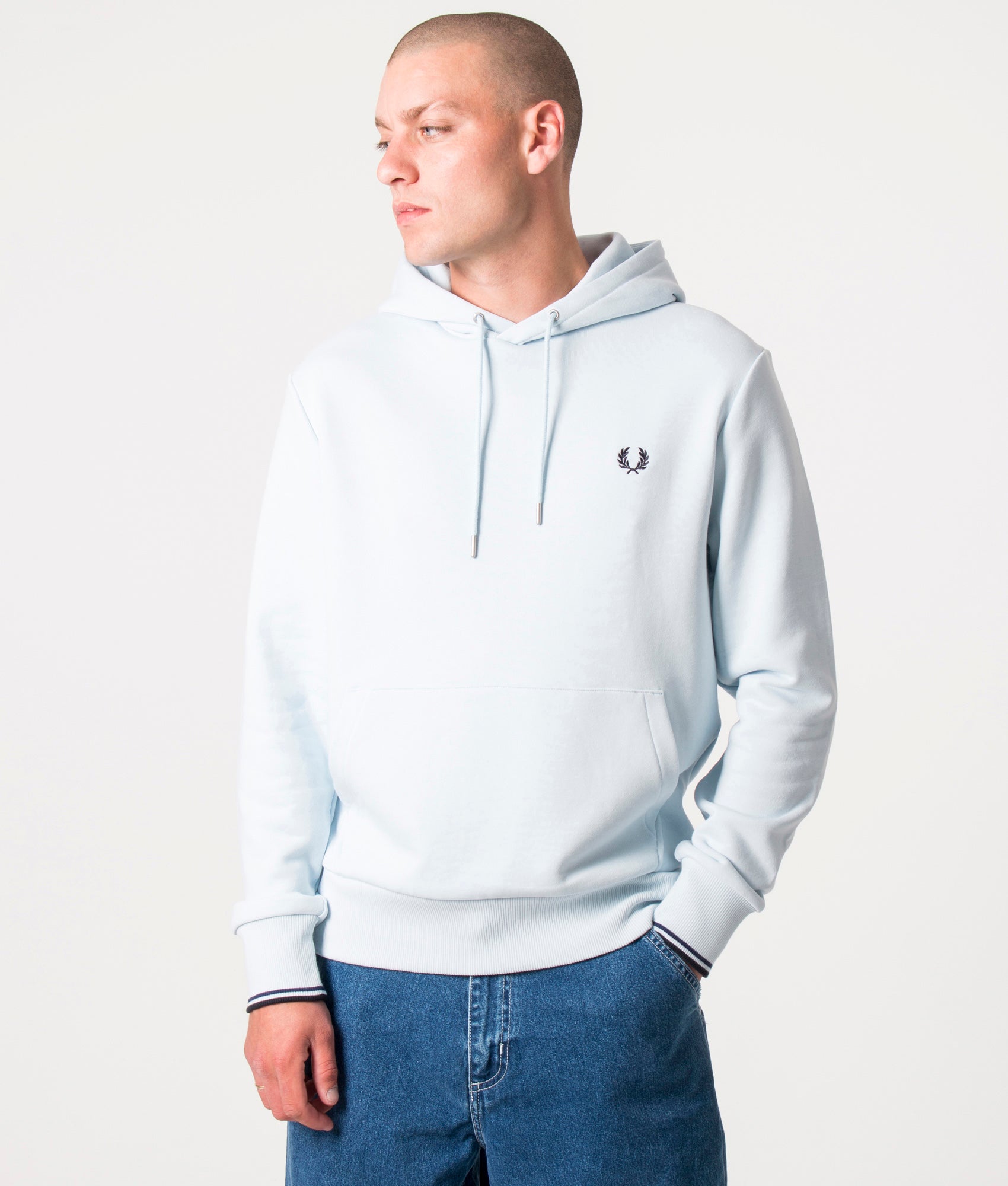 Twin-Tipped-Hoodie-Light-Ice-Fred-Perry-EQVVS