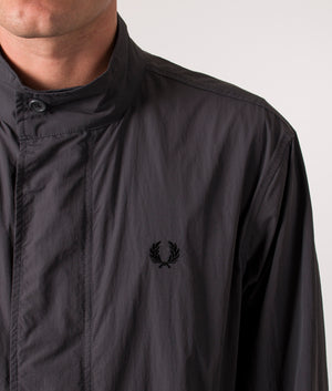 Straight Hem Parka Gunmetal | Fred Perry | EQVVS