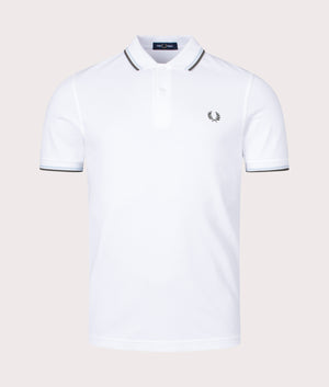 Twin-Tipped-Fred-Perry-Polo-Shirt-White/Light-Ice/Field-Green-Fred-Perry-EQVVS