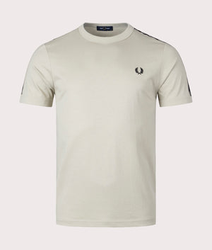 Contrast-Tape-Ringer-T-Shirt-Light-Oystery/Black-Fred-Perry-EQVVS