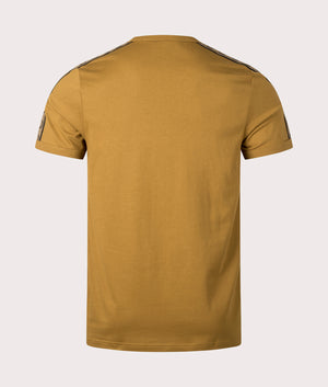 Contrast-Tape-Ringer-T-Shirt-S75-Dark-Caramel/Shaded-Stone-Fred-Perry-EQVVS