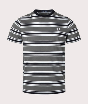 Stripe-T-Shirt-Field-Green-Fred-Perry-EQVVS