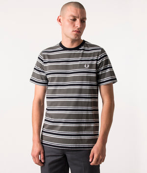Stripe-T-Shirt-Field-Green-Fred-Perry-EQVVS