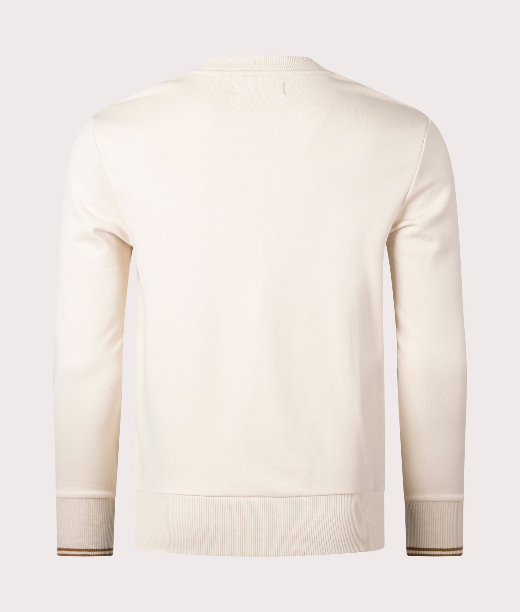 Crew-Neck-Sweatshirt-Oatmeal-Fred-Perry-EQVVS