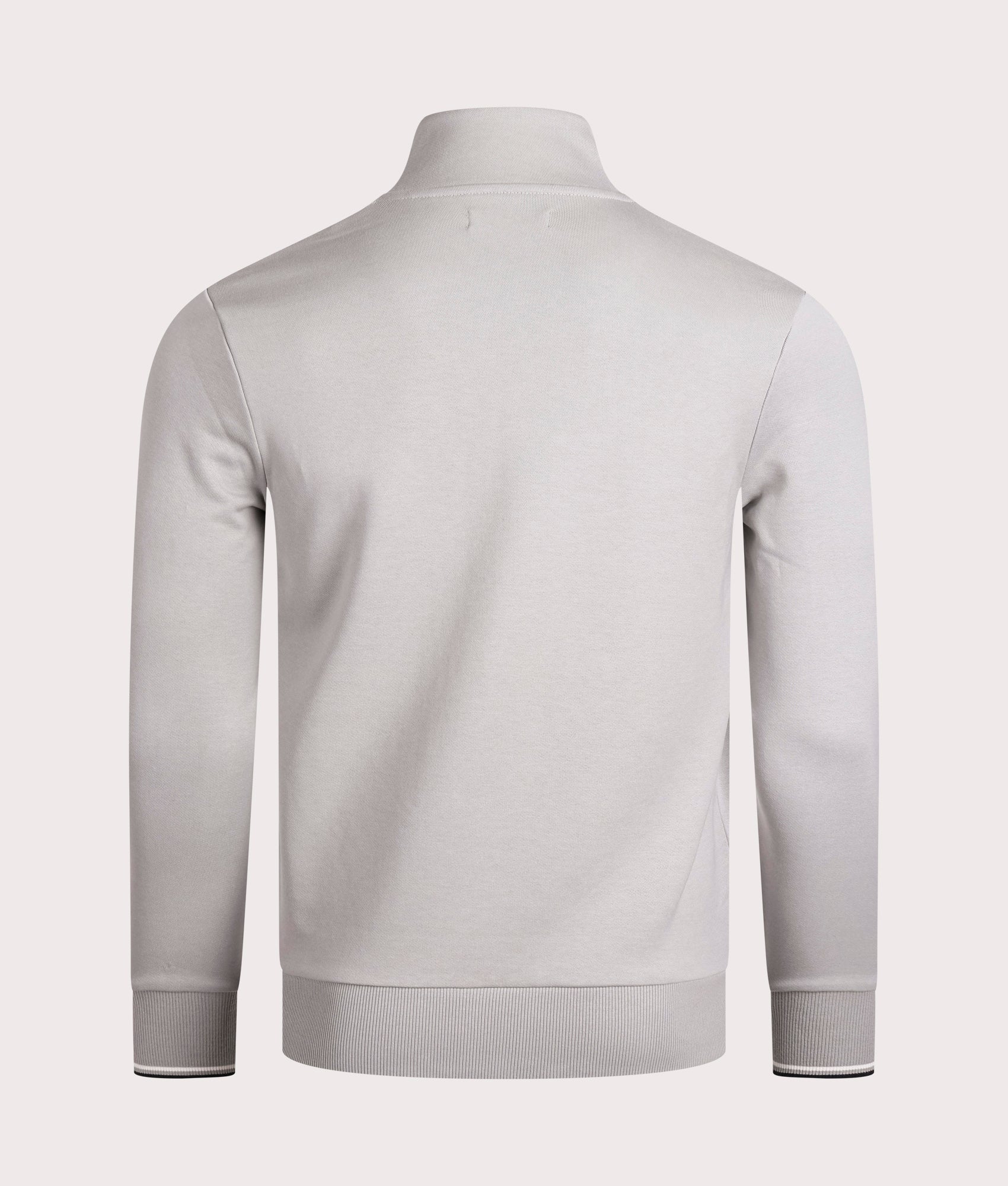 Quarter-Zip-Sweatshirt-Limestone-Fred-Perry-EQVVS