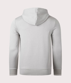 Tipped Hooded Sweatshirt-T28-Limeston-Fred Perry-EQVVS-Back-Image