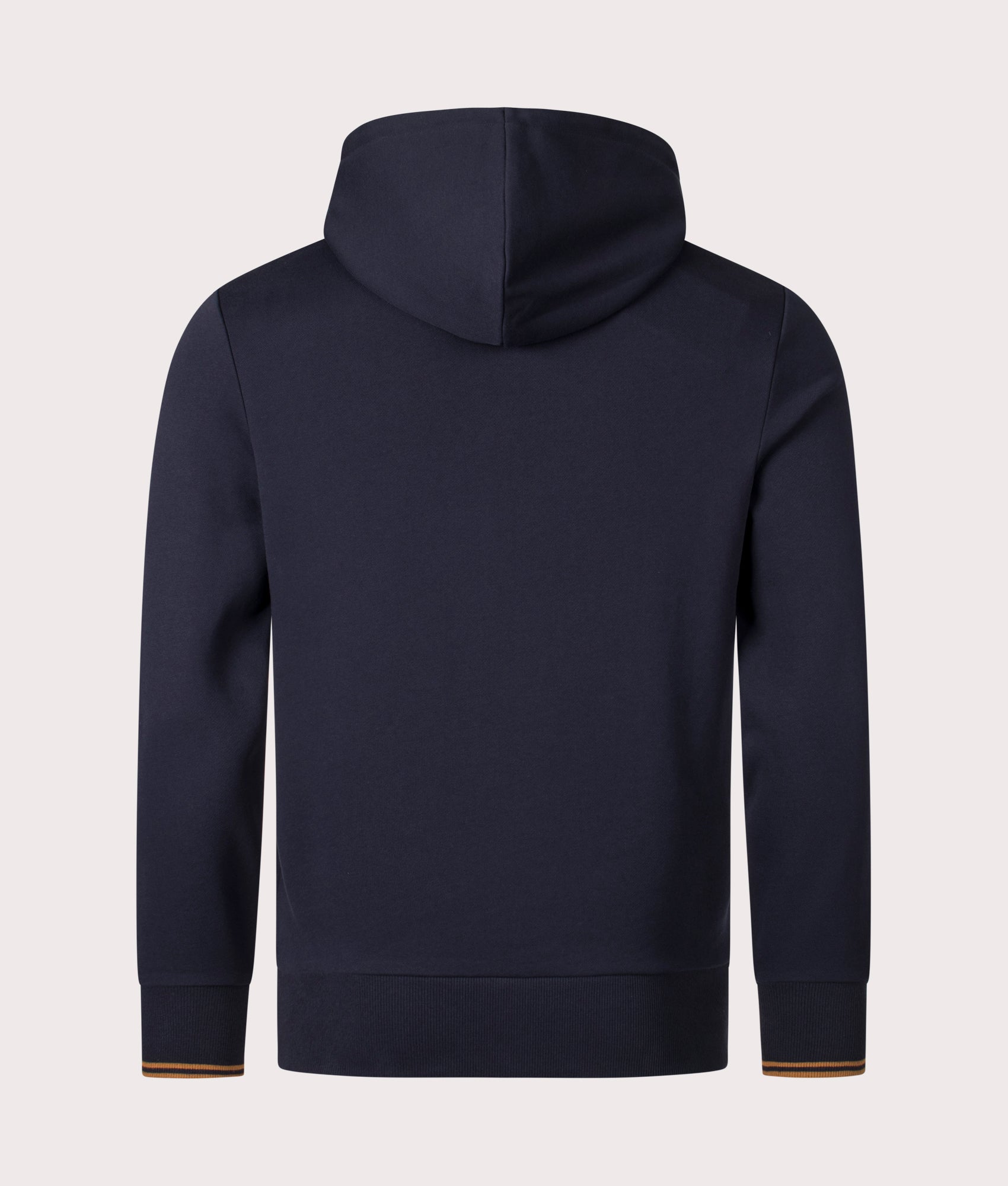 Twin Tipped Hoodie in Navy by Fred Perry. EQVVS Shot.