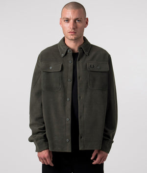 Fleece-Overshirt-Fred Perry-EQVVS=Front-Open