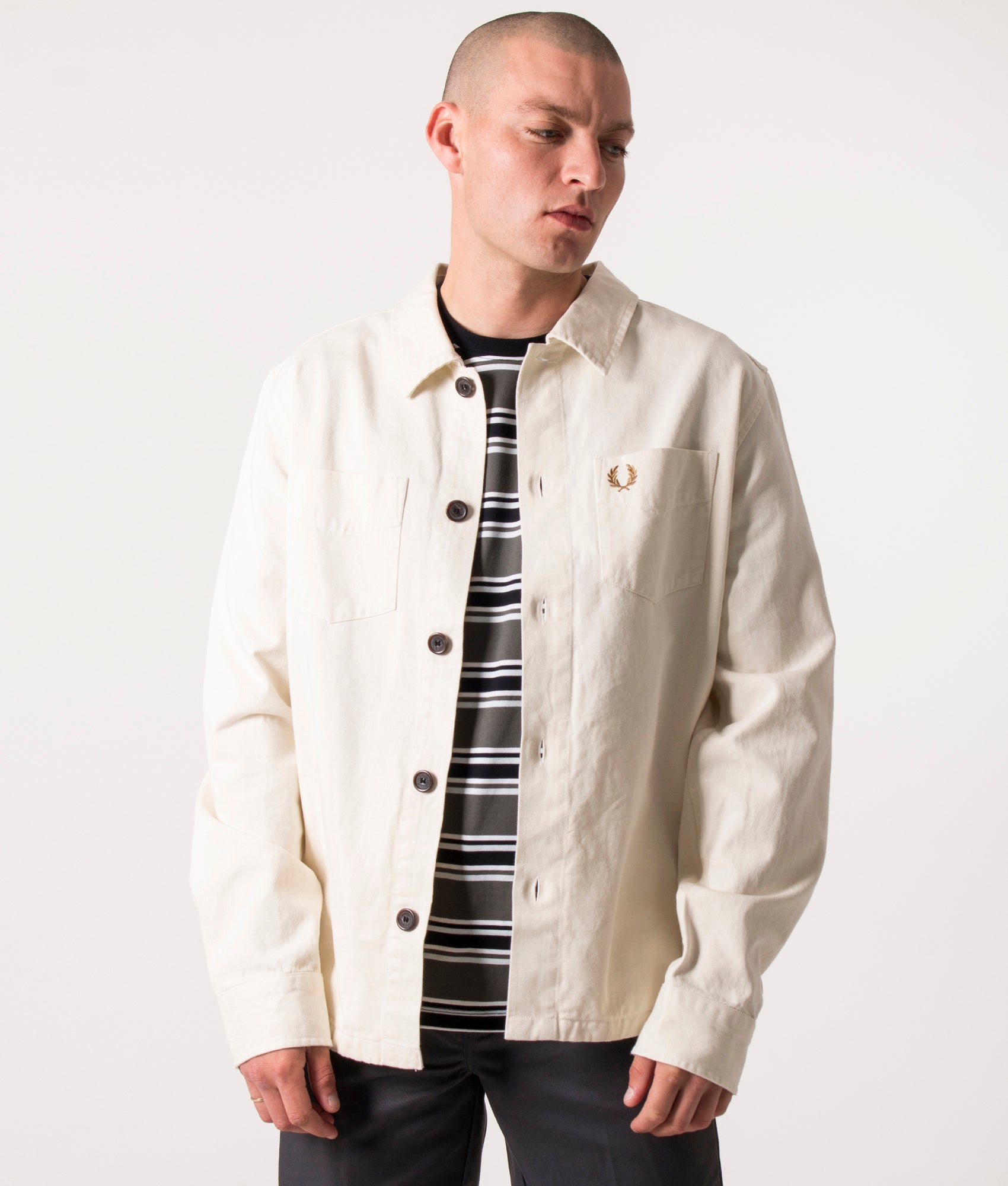 Twill-Overshirt-Ecru-Fred-Perry-EQVVS